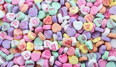 Valentines Photoshoot Candy Hearts