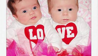 Valentines Photoshoot Twins