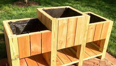 Vegetable Garden Planter Box Diy
