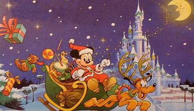 Vintage Disney Christmas Wallpaper Backgrounds