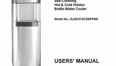 Whirlpool Self Clean Water Dispenser Manual