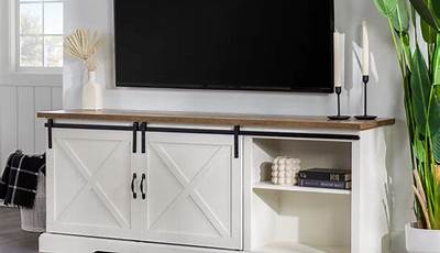 White Farmhouse Tv Stand