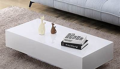 White Living Room Coffee Tables