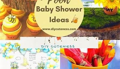 Winnie The Pooh Themed Baby Shower Ideas