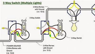 Wiring 3 Way Switches With Multiple Lights