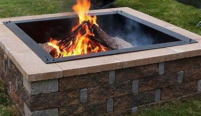 Wood Fire Pit Ring