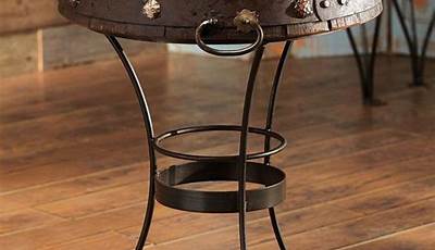 Wrought Iron Coffee Table With Wood Top Diy