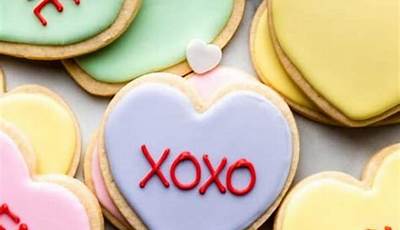 Xoxo Valentine Cookies