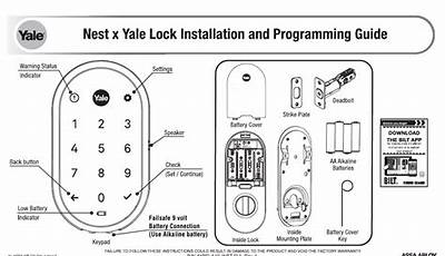 Yale Nest Lock Manual