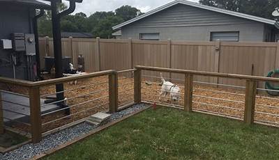 Yard Fence Ideas For Dogs