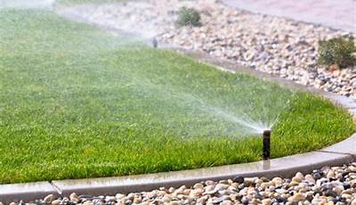 Yard Sprinkler System Design