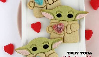 Yoda Best Valentine Cookies