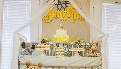You Are My Sunshine Baby Shower Ideas