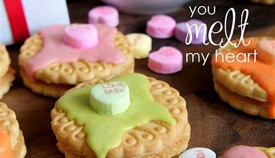You Melt My Heart Valentine Cookies