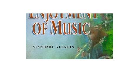 Enjoyment Of Music 14th Edition Pdf