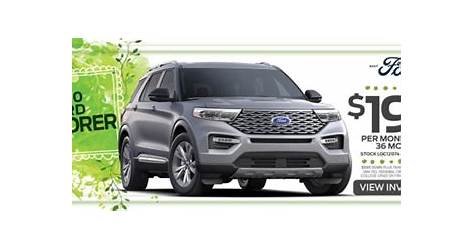 Ford Explorer Lease Specials Near Me 2021
