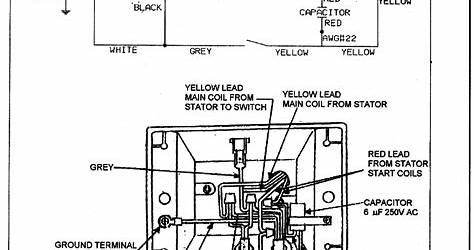 Capacitor Bench Grinder Wiring Diagram