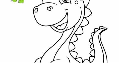 Dino Coloring Page Printable