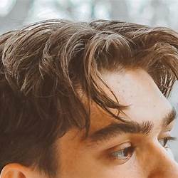 How To Cut Middle Part Hair Male