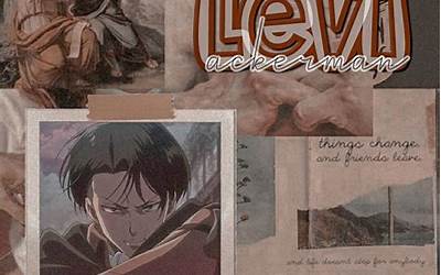 levi ackerman wallpaper aesthetic