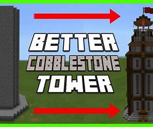 Minecraft Cobblestone Tower