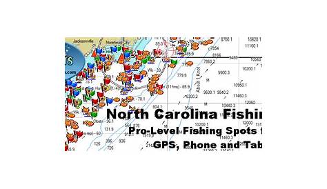 North Carolina Fishing Maps to some of the best Fishing Spots off the