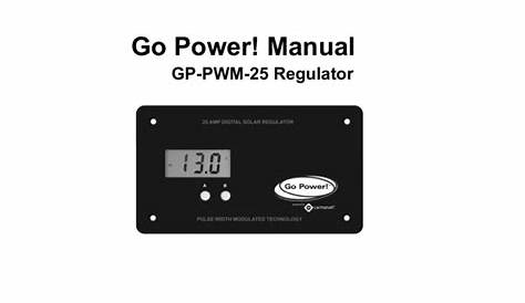Gp-pwm-30-ul Manual