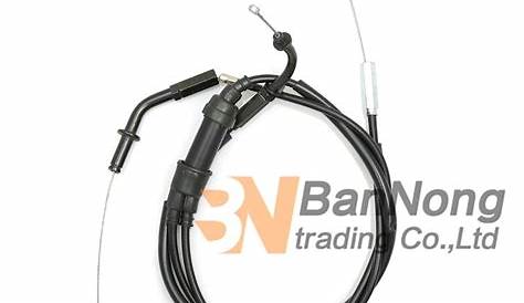 Free Shipping Brand New Motorcycle Throttle Cable Throttle Wire For