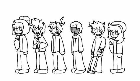South Park Height Chart: Craig's Squad by spaceKrazy on DeviantArt