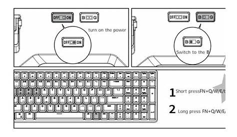 royal kludge keyboard manual