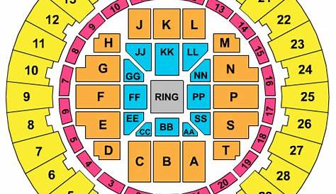 Neal S. Blaisdell Center - Arena Seating Chart | Neal S. Blaisdell