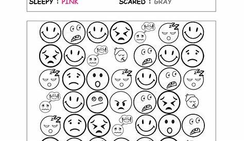 worksheets about feelings and emotions