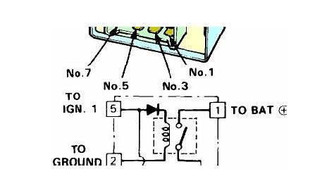fuel pump circuit diagram civic 92