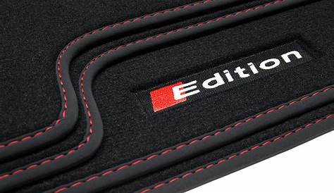 Edition floor mats fits for Audi A4 B9 2016- L.H.D only Floor Mats for