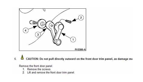 1999 ford f-150: diagrams..the passenger door panel..power lock