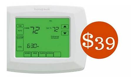 Honeywell Touchscreen Programmable Thermostat for $39 :: Southern Savers