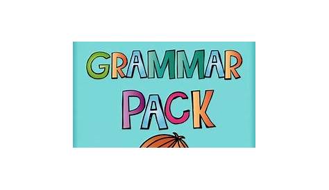 grammar for primary 1