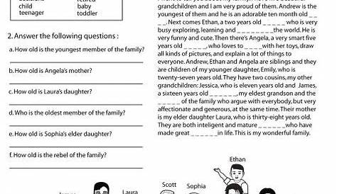 Age and The Stages of Life B&W worksheets | Ingles, Idiomas