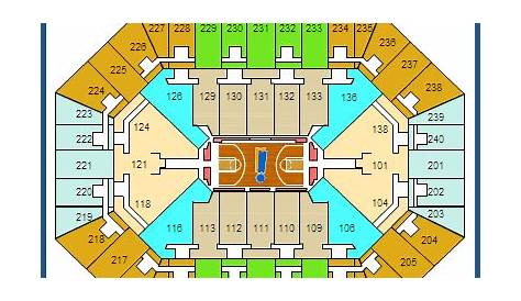 seating chart target center