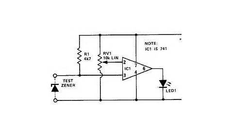 diode tester circuit diagram