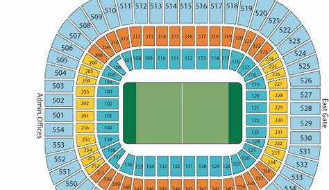 Bank of America Stadium Seating Chart, Views & Reviews | Carolina Panthers