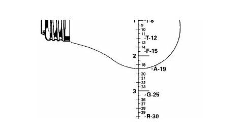 Light Bulb Sizing Chart