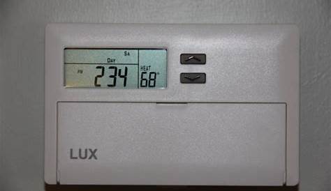 Installing A Lux Programmable Thermostat - A Concord Carpenter