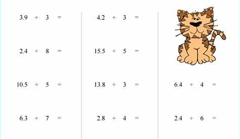 Free Decimal Worksheets