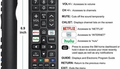 New Remote Control fit for Samsung Smart TV UN43TU7000F UN50TU7000F