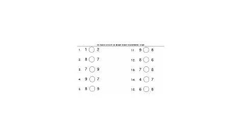 Inequalities Printout: Inequalities Worksheet Printout #1