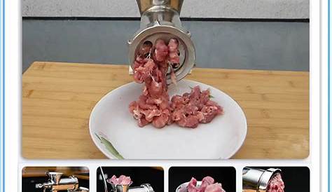 Factory supply stainless steel manual meat grinder for family-in Meat