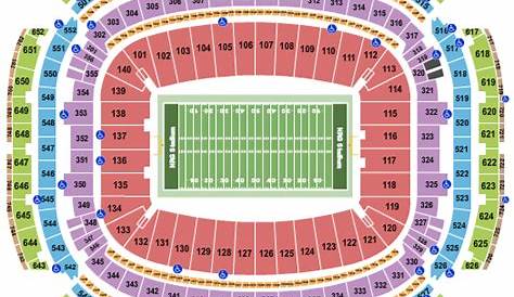 NRG Stadium Seating Chart & Maps - Houston