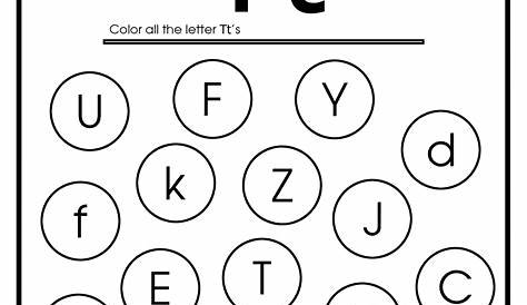 Letter T Worksheets, Flash Cards, Coloring Pages