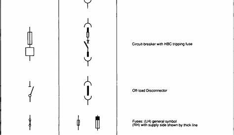 circuit breaker symbol schematic